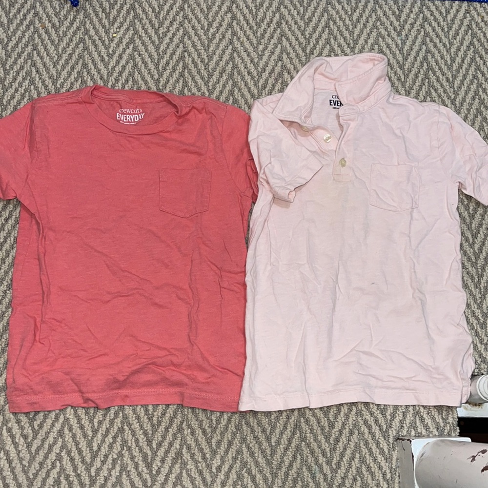 Crewcut tees size 8